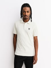 Belstaff Silver Birch Cotton Pique Polo Shirt - Image 1 of 6