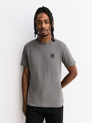 Belstaff Grey Logo T-Shirt - Image 1 of 6