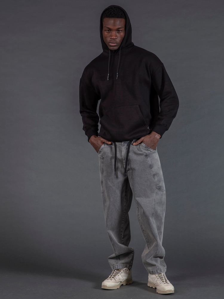 Religion Black Anarchy Applique Hoodie - Image 2 of 5
