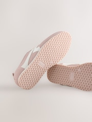 Rosa - Retro-Turnschuhe Mit Schnürung - Bild 7 von 7