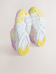 Multi deschis - Lace-Up Colourblock Trainers - Imaginea 7 din 7