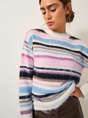 Monsoon Sylvie Stripe Jumper - Imagen 1 de 4