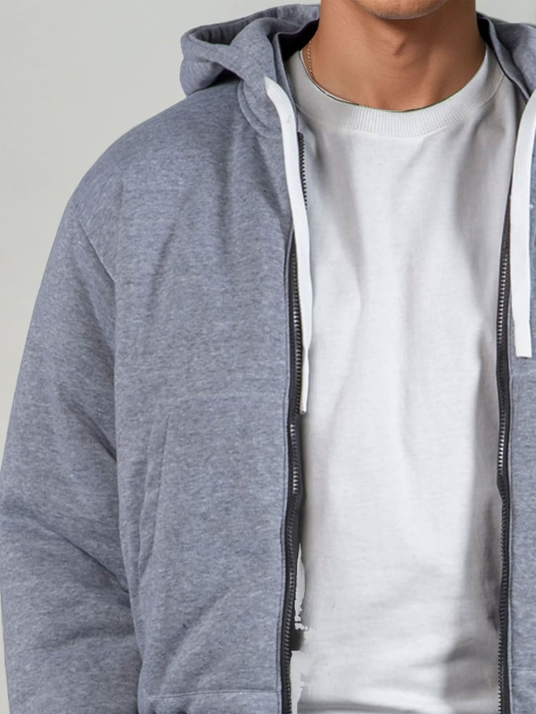 Religion Black Reversible Bomber Hoodie - Image 7 of 7 Religion Black Reversible Bomber Hoodie - Image 7 of 7