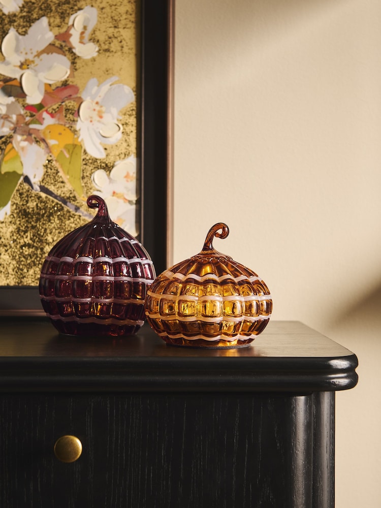 Set of 2 Pumpkin Battery Operated Feature Lights - Bild 2 von 5
