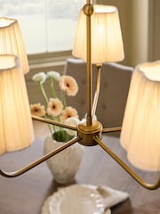 Brass Grace 5 Light Pendant - Image 5 of 6