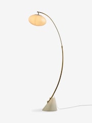 Brass Aura Arc Floor Lamp - Image 7 of 7