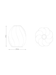 Ella Easy Fit Shade Ceiling Light - Imagen 2 de 2