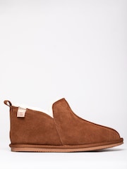 Lakeland Leather Tan Brown Mens Slipper Boots - Image 2 of 6