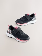 Black Hello Kitty & Friends Elastic Lace up Trainers - Image 1 of 6