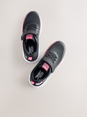 Black Hello Kitty & Friends Elastic Lace up Trainers - Image 4 of 6