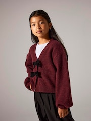 Name It Red Bow Detail Cardigan - Image 1 of 3