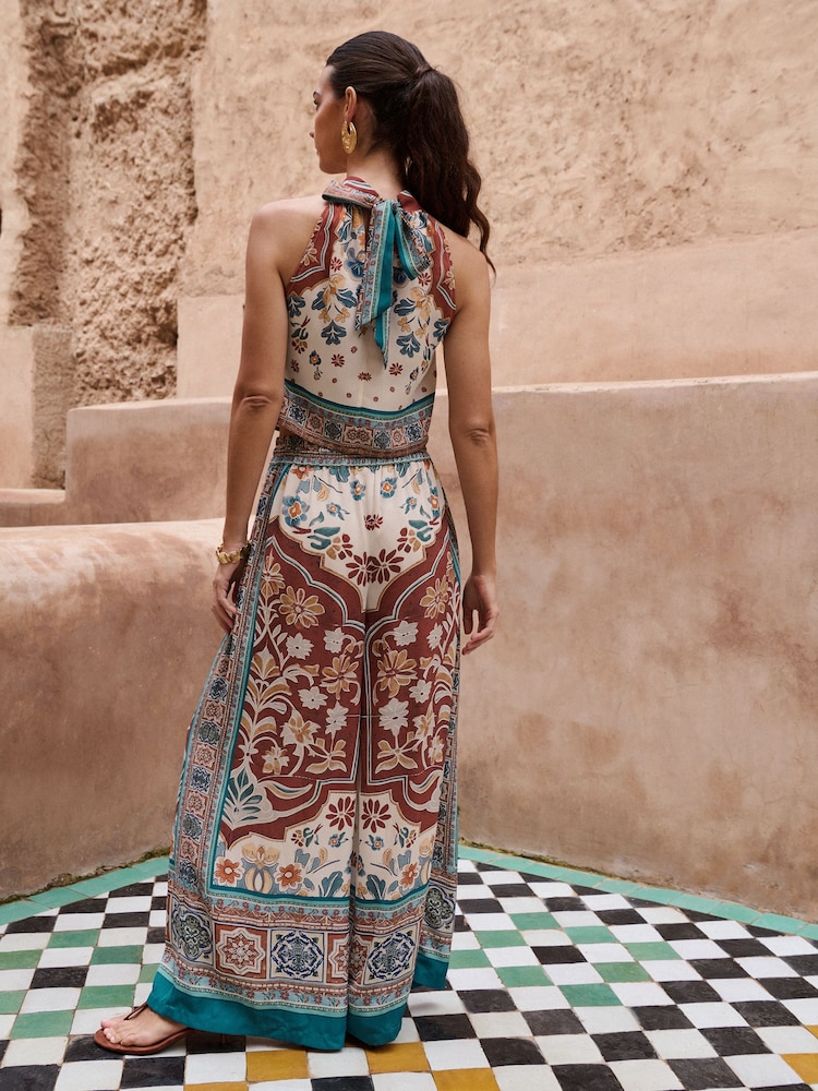 Estampado de cachemir - Pantalones de pernera ancha de Lipsy - Imagen 5 de 5