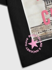 River Island Black Hackney Dave New York T-Shirt - Image 4 of 4