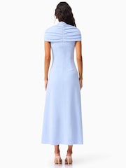 Elliatt Blue Valencia Cape Sleeve Maxi Dress - Image 4 of 6