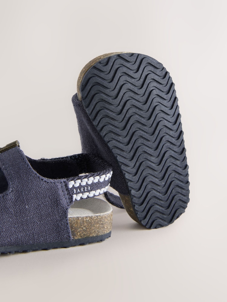 Baker by Ted Baker Baby Footbed Padders Sandals - Image 6 of 6 Baker by Ted Baker Baby Footbed Padders Sandals - Image 6 of 6