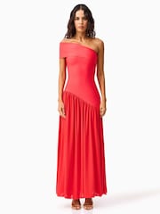 Elliatt Orange Jesselle Asymmetrical Bandage Dress - Image 3 of 6