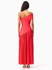 Elliatt Orange Jesselle Asymmetrical Bandage Dress - Image 5 of 6