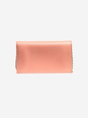 Sign of the Times Pink Salvatore Ferragamo Leather Chain Wallet - Image 2 of 7