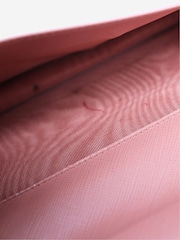 Sign of the Times Pink Salvatore Ferragamo Leather Chain Wallet - Image 6 of 7