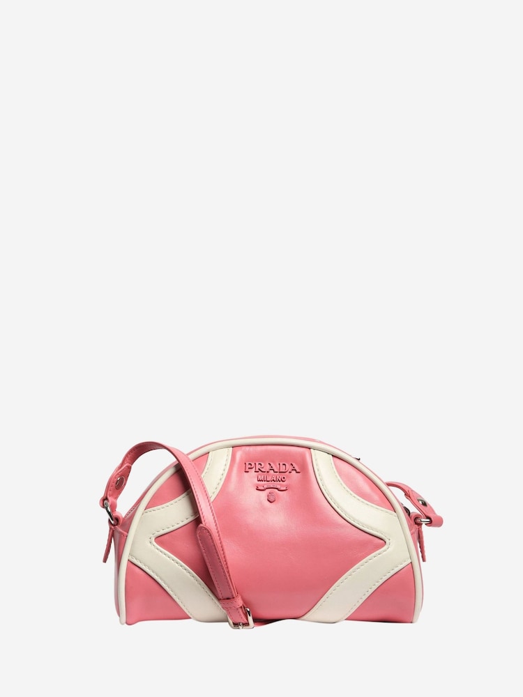 Sign of the Times Pink Leather Bowling Bag - Image 1 of 8 Sign of the Times Pink Leather Bowling Bag - Image 1 of 8