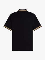 Fred Perry Black The Single Tipped Shirt - Image 2 of 3