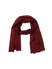 kate spade new york Red Flower Yarndye Oblong Scarf - Image 3 of 4