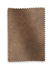 Easton Faux Leather Tan Leather Pendry Large Highback Armchair - Image 10 of 10