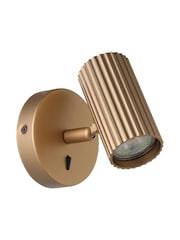 Eglo Matte Brass Portillo Metal Modern Uplight & Wall Down Light - Image 3 of 6