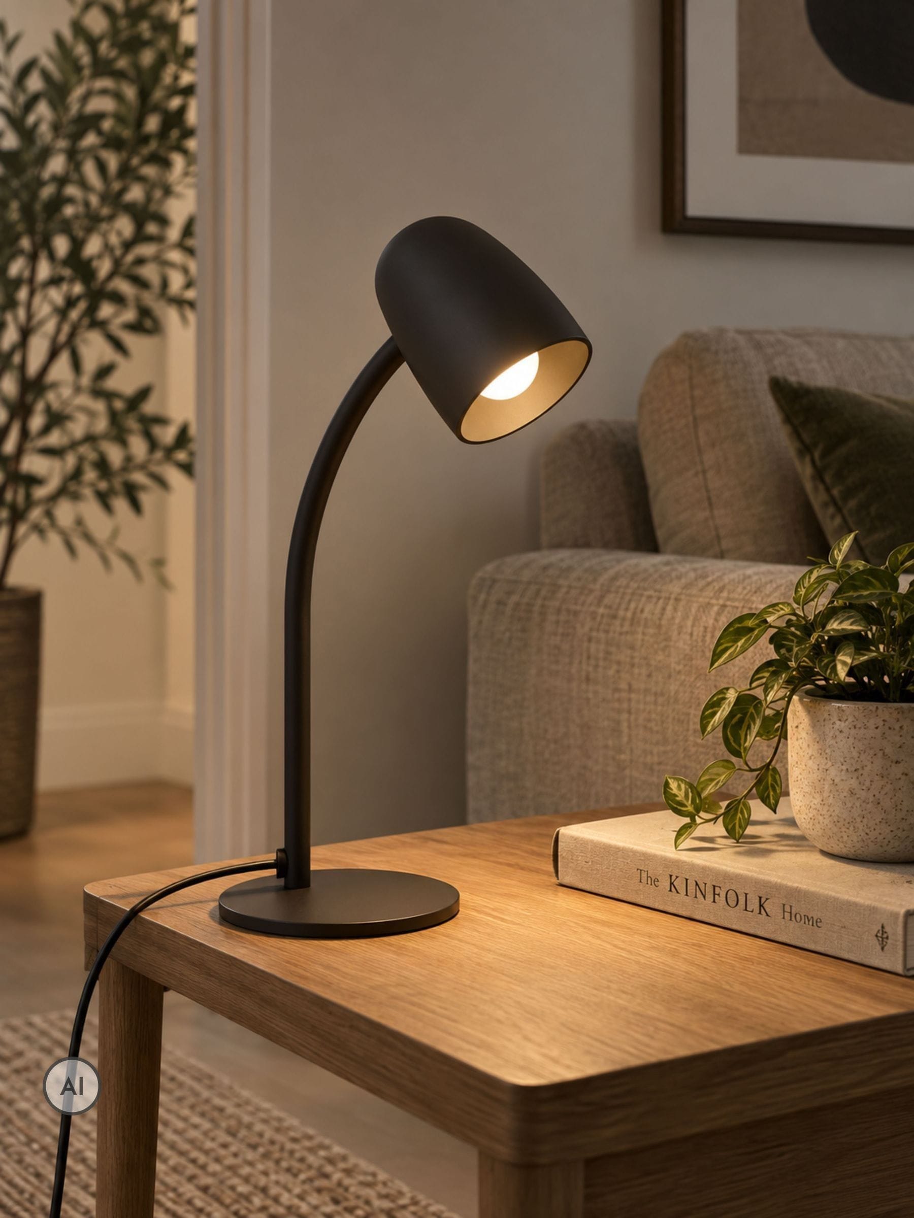 Pagazzi Black Carlo Table Lamp - Image 3