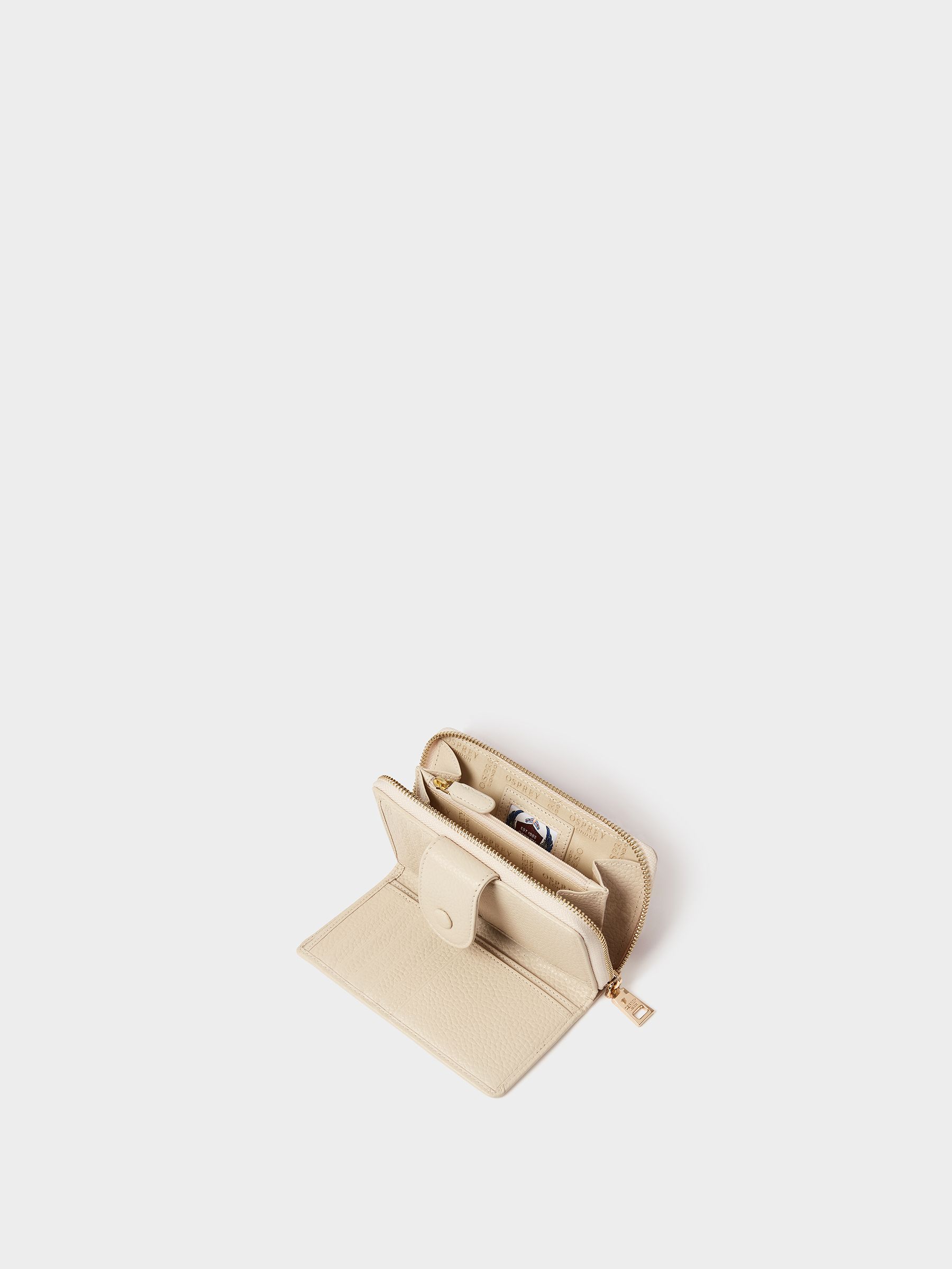 Buy Osprey London Cream The Core Medium Leather Popper Matinee