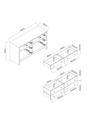 MADE.COM Roisin Chest of Drawer - Imaginea 4 din 6