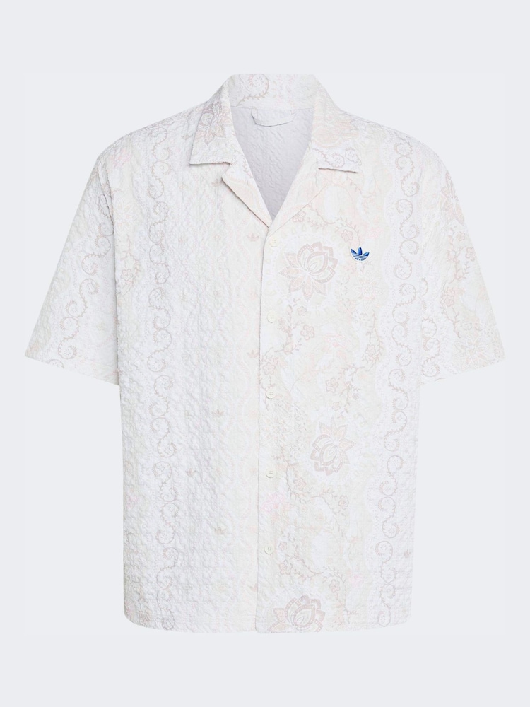 adidas Originals Neutral Resort Shirt - Image 6 of 6