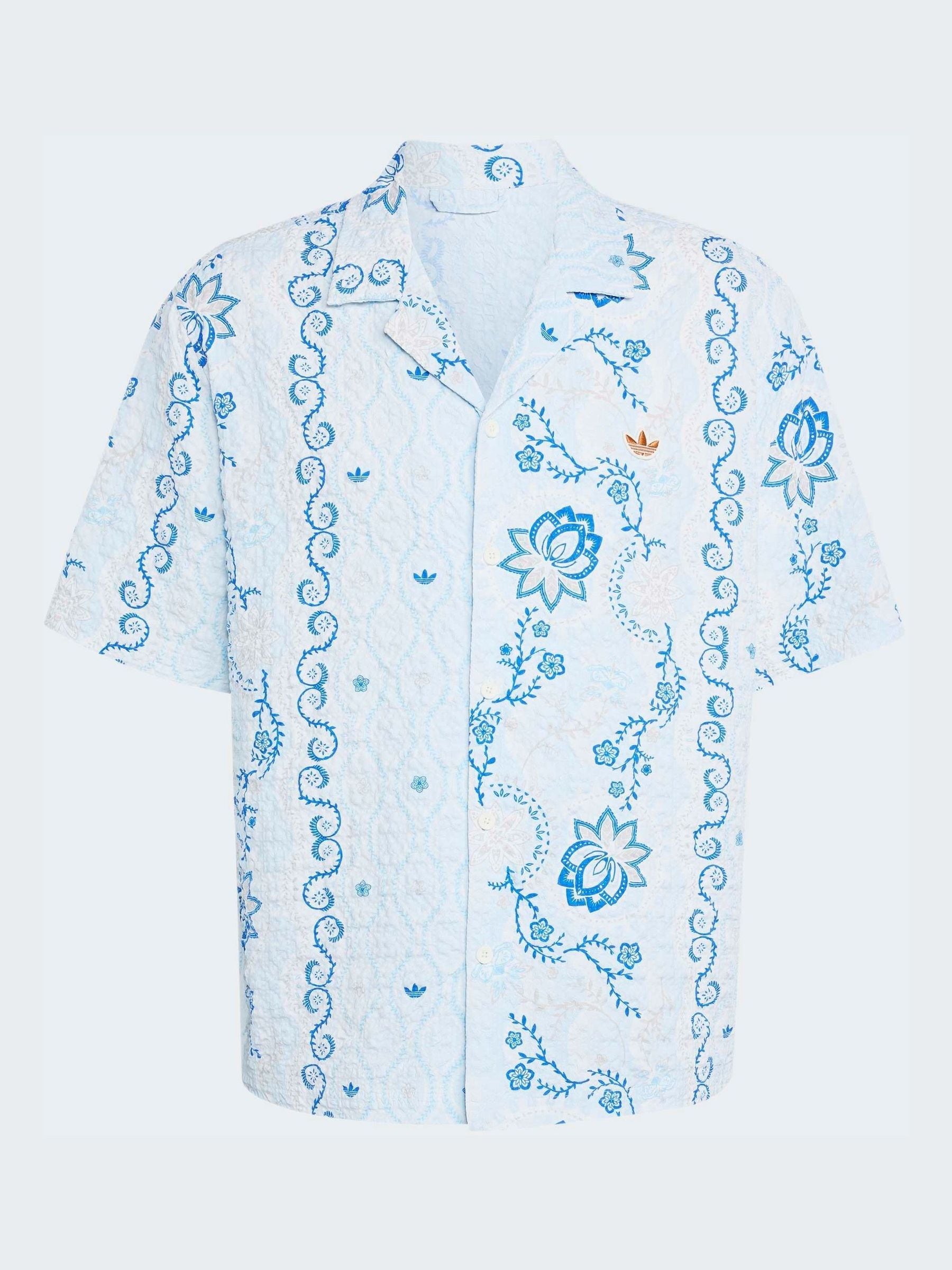 Buy adidas Originals Blue Resort Shirt from Next Italy