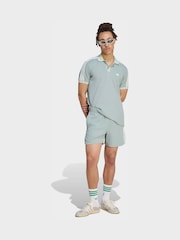 綠色 - adidas Originals Waffle Knit Sprinter Shorts - 圖片 1/6