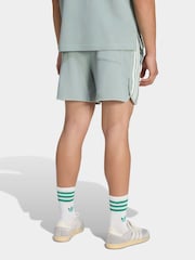 綠色 - adidas Originals Waffle Knit Sprinter Shorts - 圖片 5/6