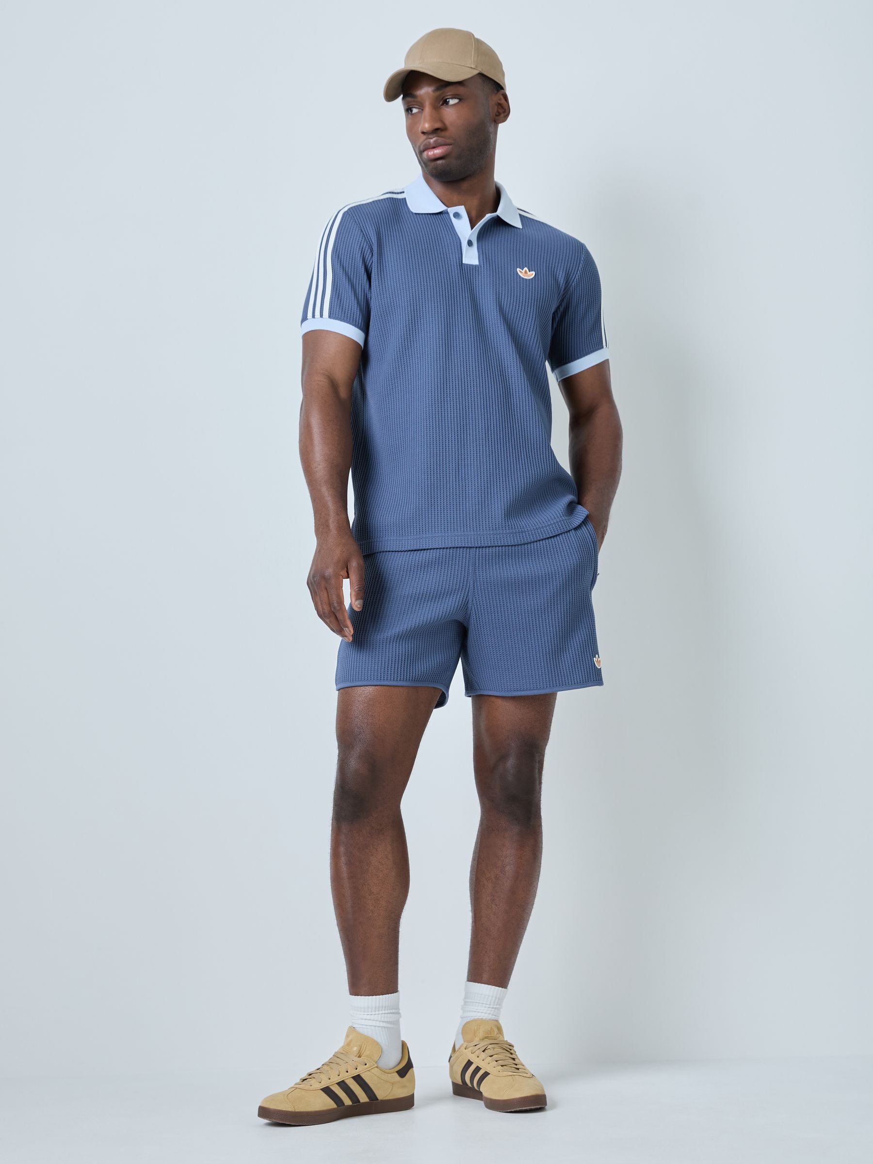 Next：日本 ネイビー - adidas Originals ワッフルニット Sprinter