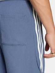 海軍藍 - adidas Originals Waffle Knit Sprinter Shorts - 圖片 3/6