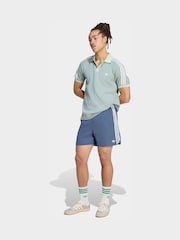 海軍藍 - adidas Originals Waffle Knit Sprinter Shorts - 圖片 4/6