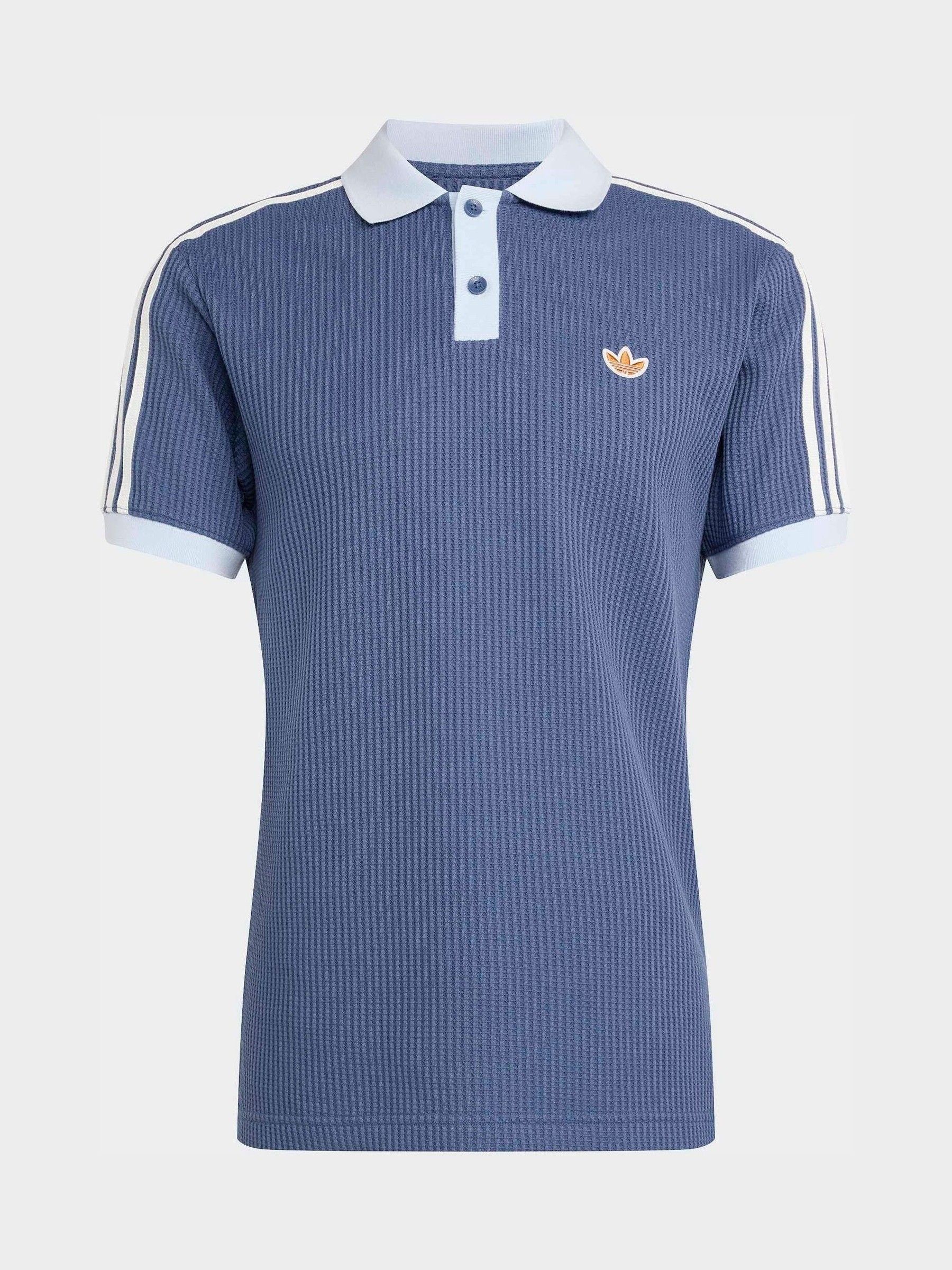 Buy adidas originals Navy Waffle Polo Shirt from Next USA