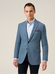 Piedra - Skopes Hexham Tailored Fit Wool Blend Jacket - Imagen 1 de 7