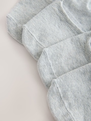 Grey Pastel Tipping Invisible Socks 4 Pack - Image 7 of 7