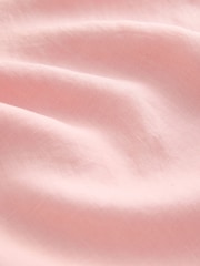 Pale Pink N. Premium 100% Linen Column Skirt - Image 2 of 3