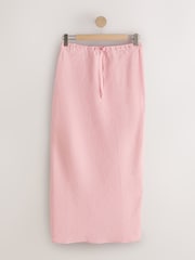 Pale Rosa - N. Premium 100% Linsøyleskjørt - Bilde 6 av 8