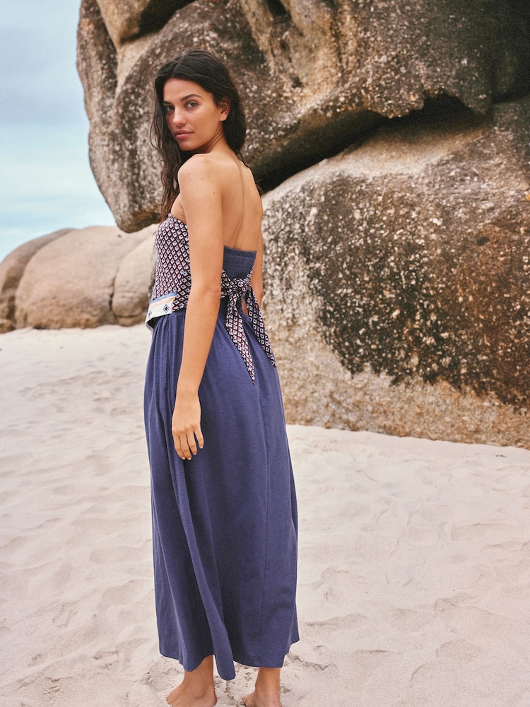 off shoulder dress cream One For You Maxi floor-length prom dress LENZING ECOVERO viscose fibres Color:Light Blue/Multi A Line V Neck