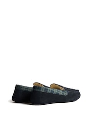Hunter Blue Moccassin Slippers - Image 2 of 4