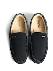 Hunter Blue Moccassin Slippers - Image 3 of 4