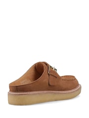 Sperry Captain Oxford  Brown Mules - Image 3 of 4