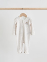 Pink Baby Sleepsuits 3 Pack - Image 2 of 13