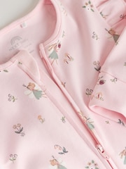 Pink Baby Sleepsuits 3 Pack - Image 9 of 13