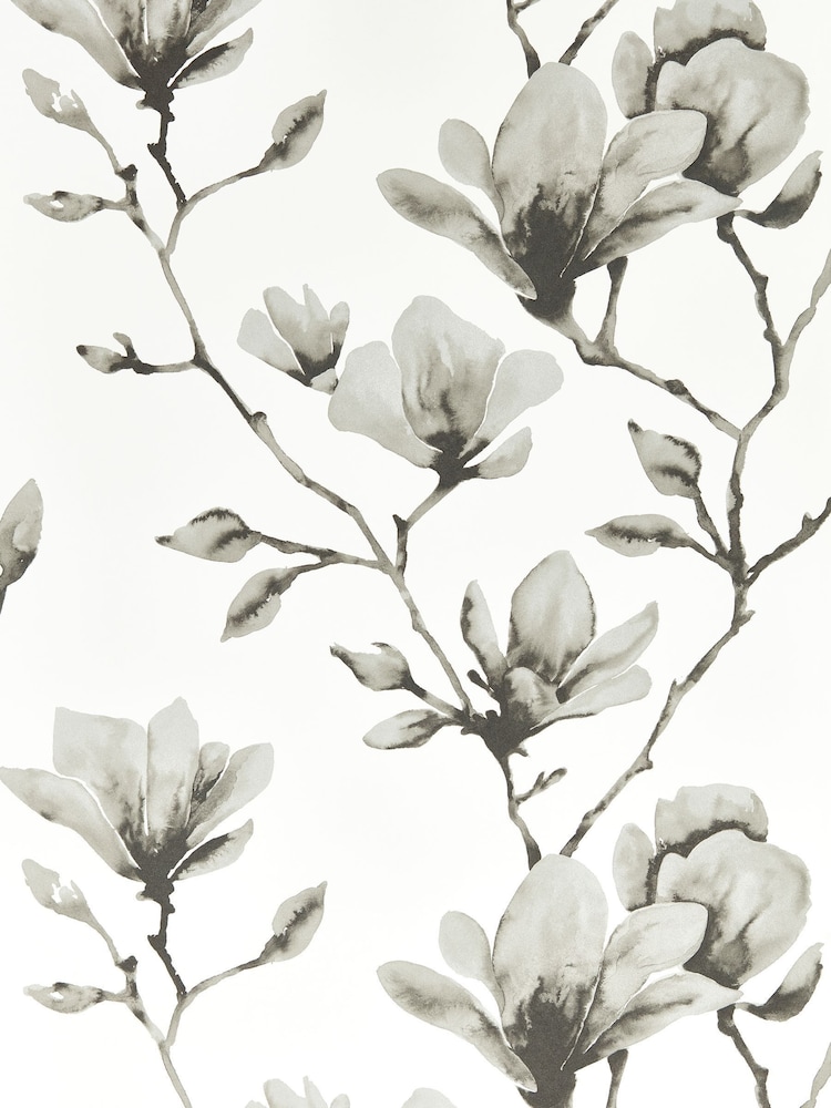 Harlequin IvoryGilver Lotus Wide Width Purity Edit 10M Wallpaper - Image 2 of 2 Harlequin IvoryGilver Lotus Wide Width Purity Edit 10M Wallpaper - Image 2 of 2